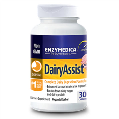 Enzymedica Dairy Assist 30 Capsules