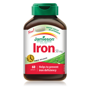 鐵錠劑-長效型 Jamieson Iron 50mg Timed Release