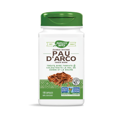 Nature's Way Pau d'Arco Inner Bark 100 VCapsules