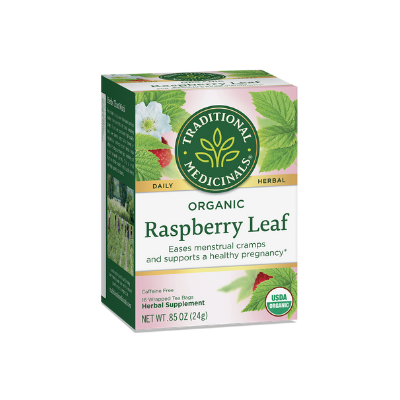 Traditional Medicinals Organic Raspberry Leaf Tea 16 Bags