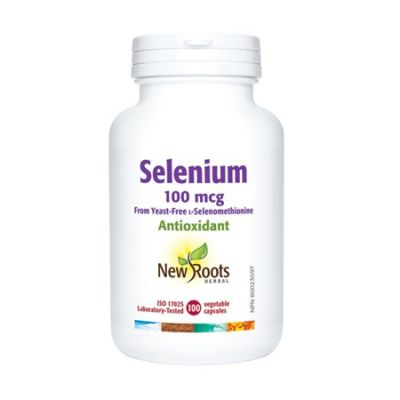 New Roots Selenium 100 Capsules