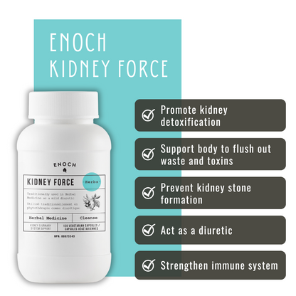 Enoch kidney force, Cleanse, Flush, Tonic, Flow , kidney, kidney health