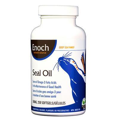 Enoch 加拿大紐芬蘭省海豹油軟膠囊 500mg 250粒