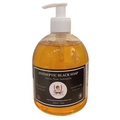 Les Jardins de Jaqueline Pure Antiseptic Black Soap Concentrate 500ml