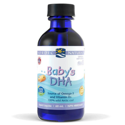 嬰兒DHA不飽和脂肪酸 60毫升 Nordic Naturals Baby's DHA 60 ml