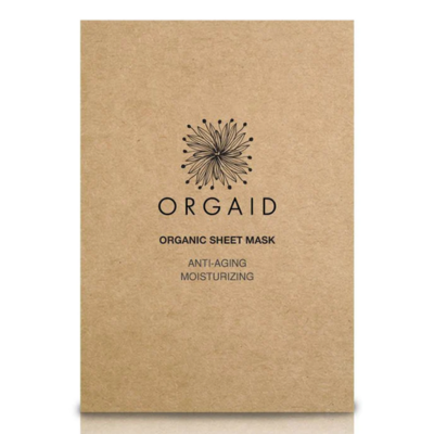 Orgaid Organic Sheet Mask Anti-Aging Single