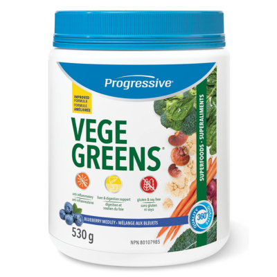 Progressive VegeGreens Blueberry 530g