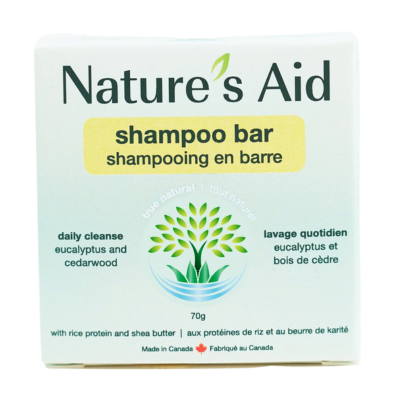 Nature's Aid Eucalyptus & Cedarwood Solid Shampoo Bar