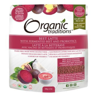 Organic Traditions Latte Beet and Probiotic 150g