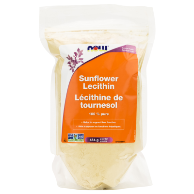 Now Sunflower Lecithin Powder nonGMO 454g