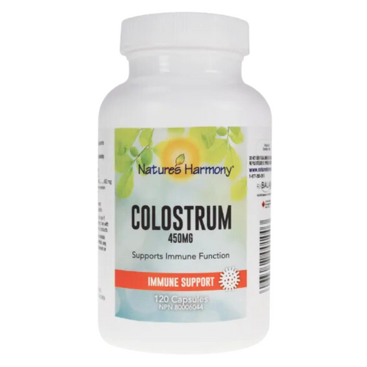 Nature's Harmony Colostrum 30% IgG 450 mg 120 Caps