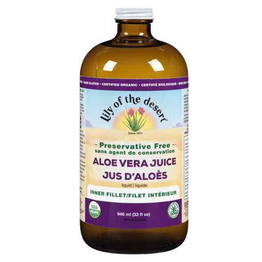 Lily of the Desert Aloe Vera Juice Inner Fillet No Preservatives 946ml