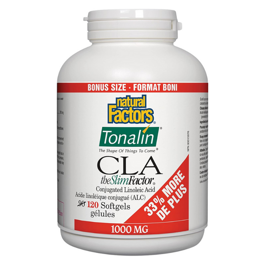 Natural Factors CLA Tonalin® The SlimFactor® 1000 mg 120 Softgels