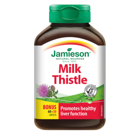 Jamieson Milk Thistle 奶薊膠囊 60+30粒增量裝