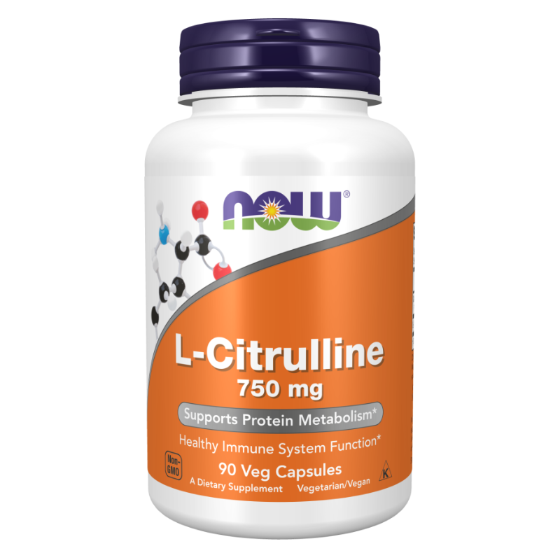 NOW L-Citrulline 750 mg 90 VCapsules