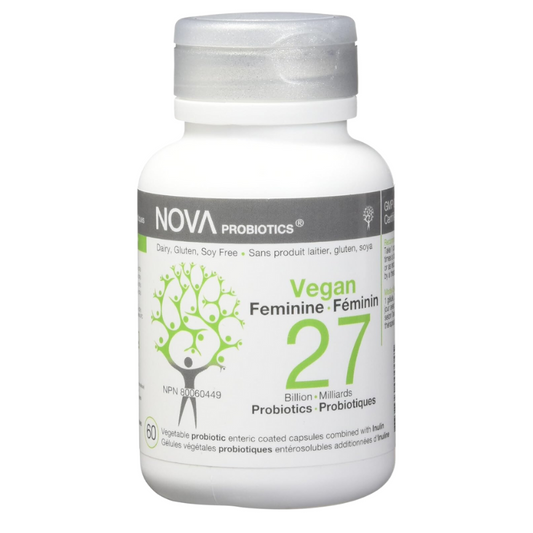 NOVA Probiotic Feminine (27 Billion) 60 Capsules