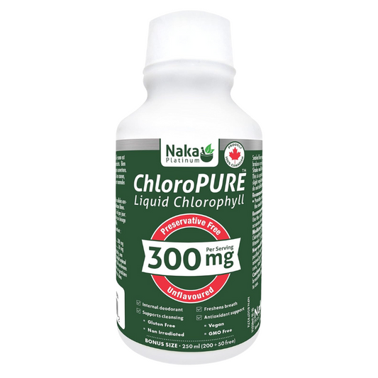 Naka ChloroPURE Chlorophyll 300mg 600ml