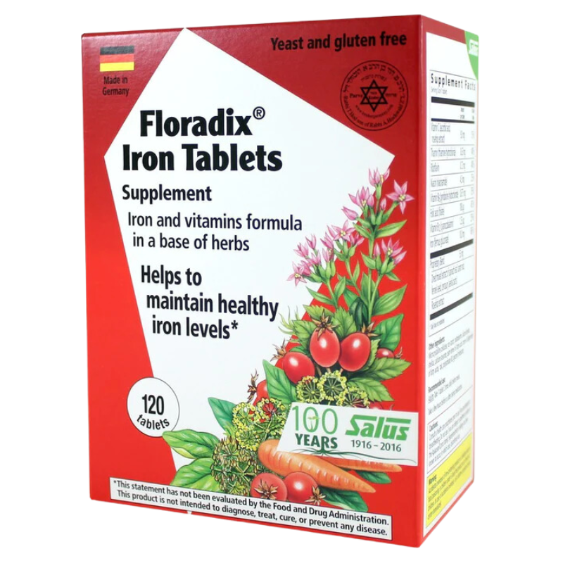 Salus Floradix Iron 120 Tablets