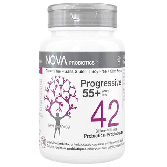 NOVA Probiotics Pro 55+yrs 42 Billion 60 VCapsules