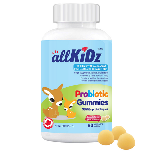 AllKidz Probiotic Gummies 80 Count