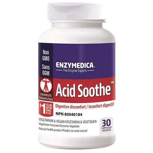 Enzymedica Acid Soothe 30 Caps