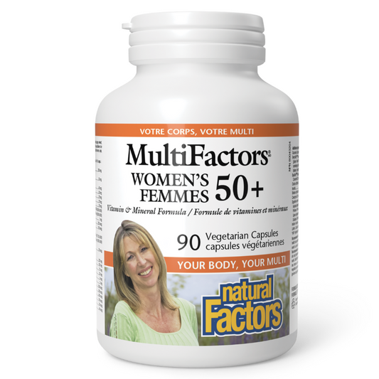 Natural Factors 女性50+綜合維生素素食膠囊 90粒