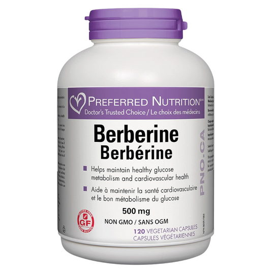 Preferred Nutrition Berberine 120 VCaps