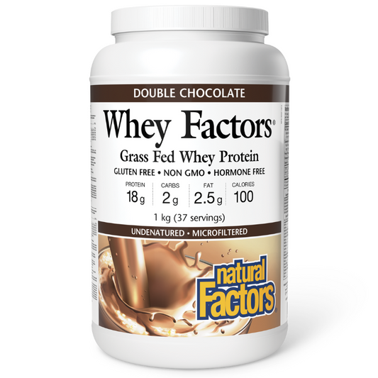 Natural Factors 乳清蛋白粉 巧克力味 1kg
