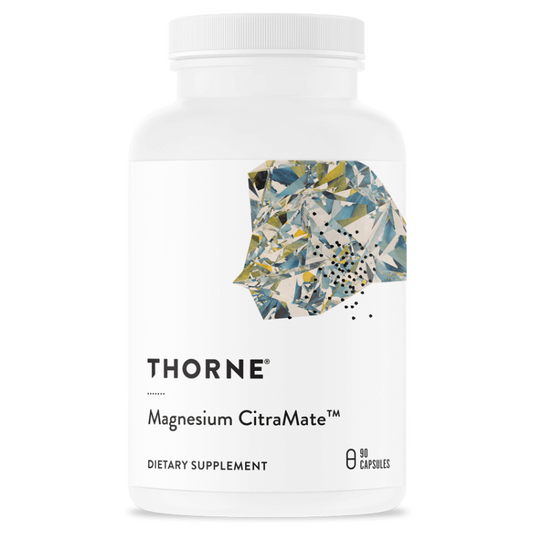 檸檬酸鎂 蘋果酸鎂 90粒 素食膠囊 Thorne Research Magnesium CitraMate 90 VCapsules