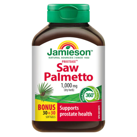 Jamieson Saw Palmetto Bonus 30+30 Softgels