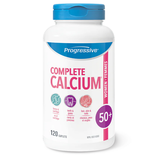 Progressive Complete Calcium For Women 50+ 120 Caplets