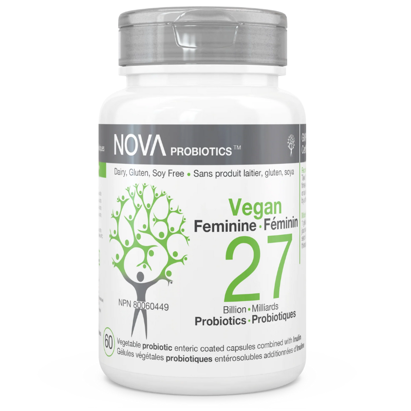 Nova Vegan Feminine 27 Billion 60 VCapsules