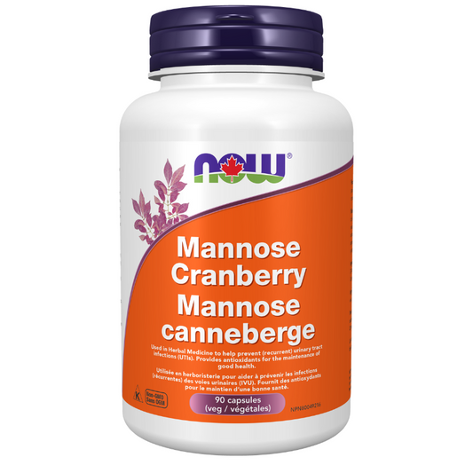 Now D-Mannose Cranberry 90 VCapsules