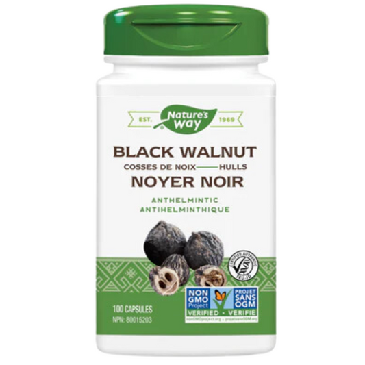 Nature's Way Black Walnut Hulls 500 mg 100 VCapsules