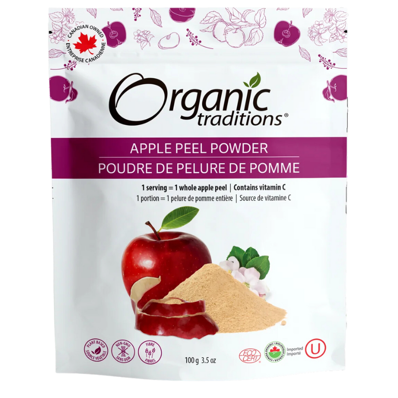 Organic Traditions Apple Peel Powder 100g
