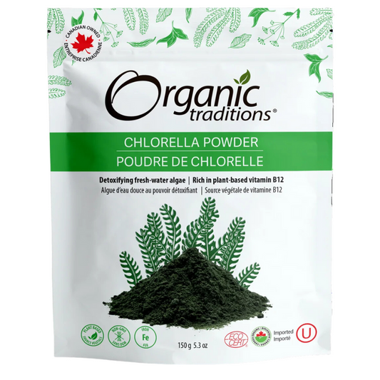Organic Traditions 小球藻粉 150 克