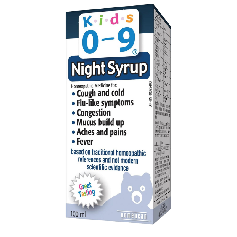 Homeocan Kids 0-9 Nighttime Cough 100ml