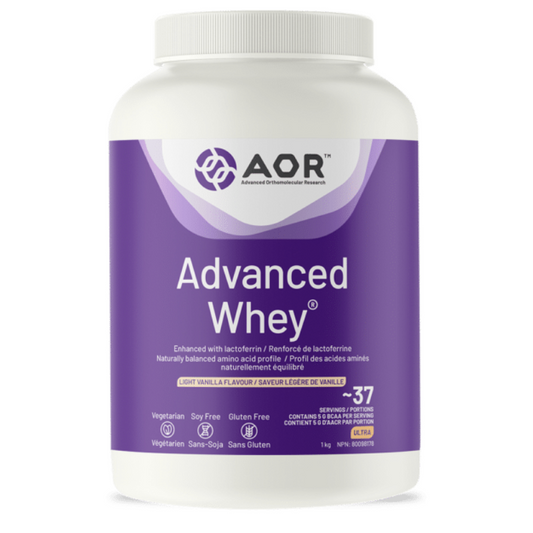 AOR Advanced Whey Protein Vanilla + Lactoferrin 1000g