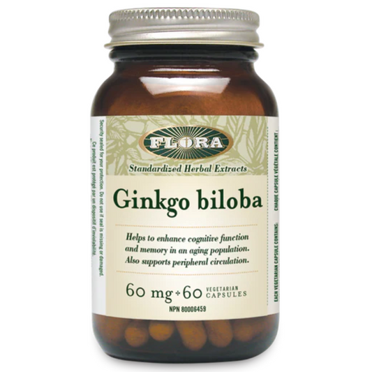 Flora Ginkgo Biloba 60 VCaps