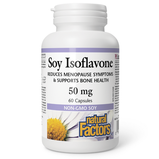 Natural Factors Soy Isoflavone Complex 50 mg 60 Capsules