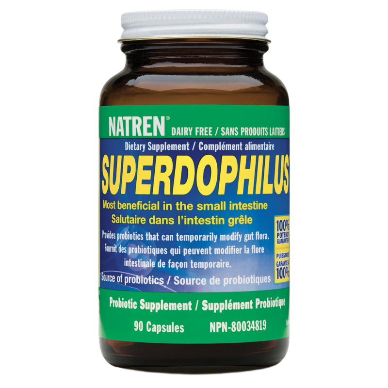 Natren Pro Superdophilus D/F 90 Capsules Step 1 *