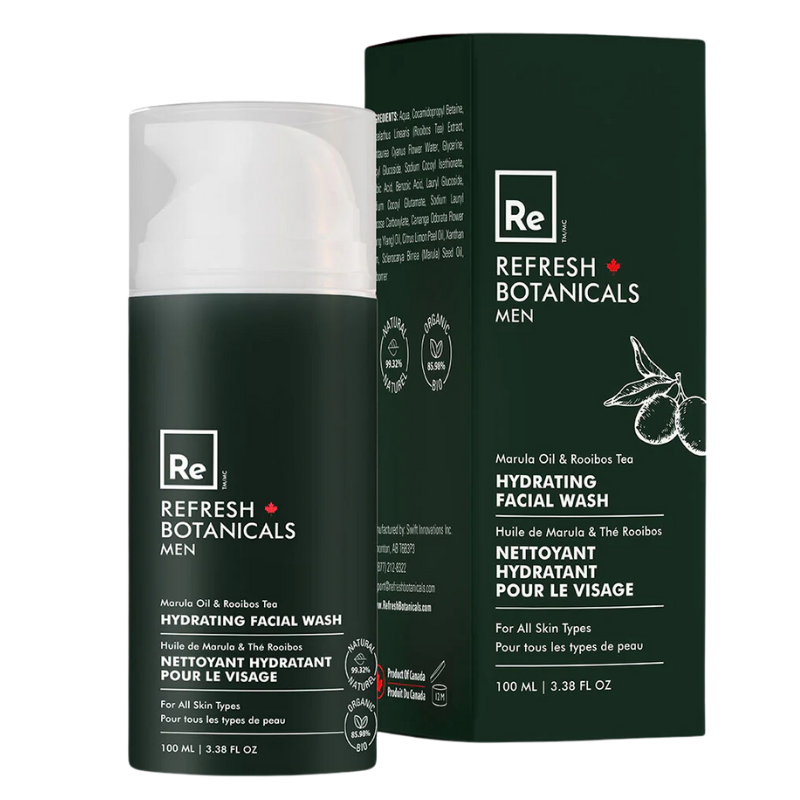 Refresh Botanicals Men Hydrating Facial Wash 100ml