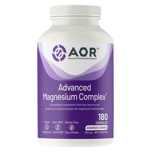 AOR Advanced Magnesium Complex 180 Vegetarian Capsules