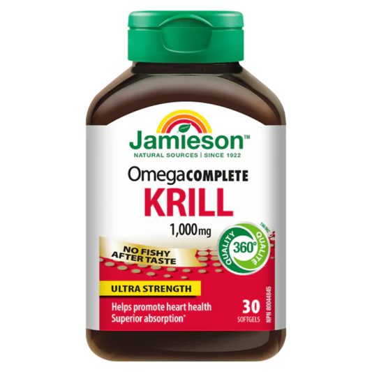 Jamieson Super Krill Oil 1000 mg 30 softgels