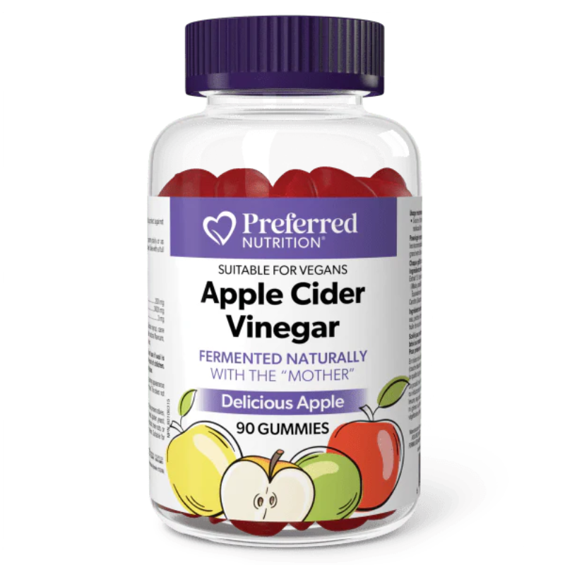 Preferred Nutrition Apple Cider Vinegar 90 Gummies