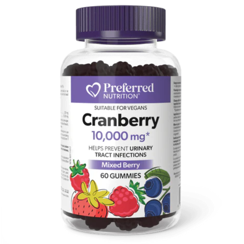 Preferred Nutrition Cranberry 10,000mg 60 Gummies