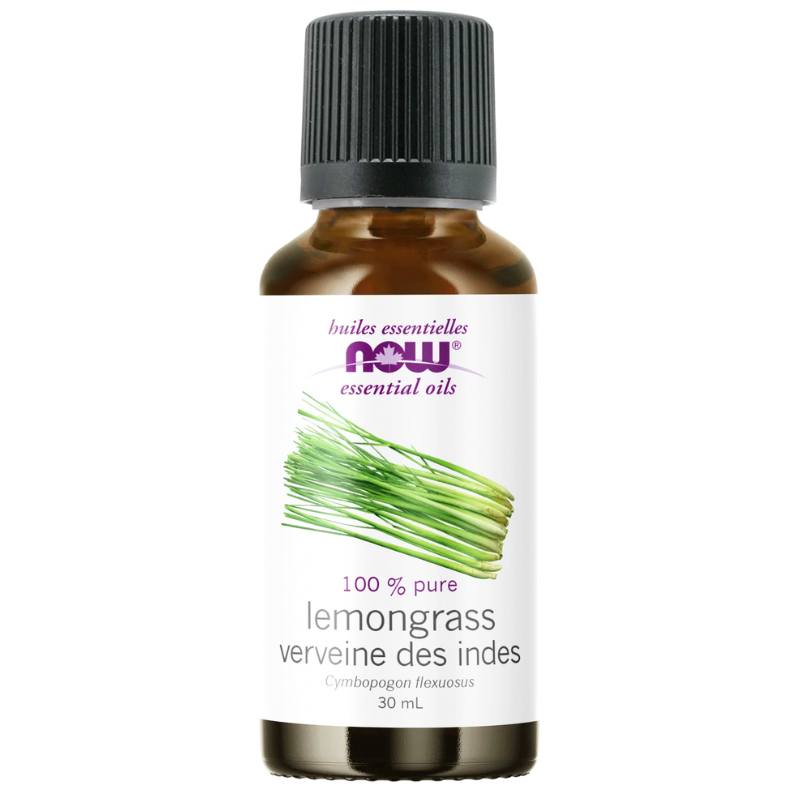 Now Lemongrass Oil (Cymbopogon flexuosus) 30ml