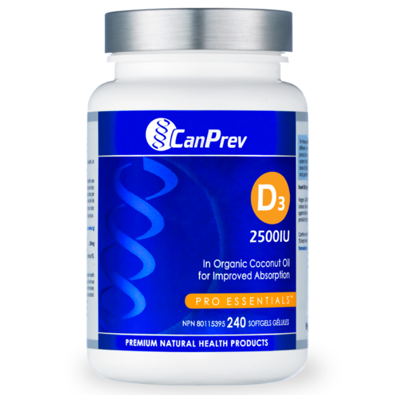 Canprev D3 2500IU 240 Softgels