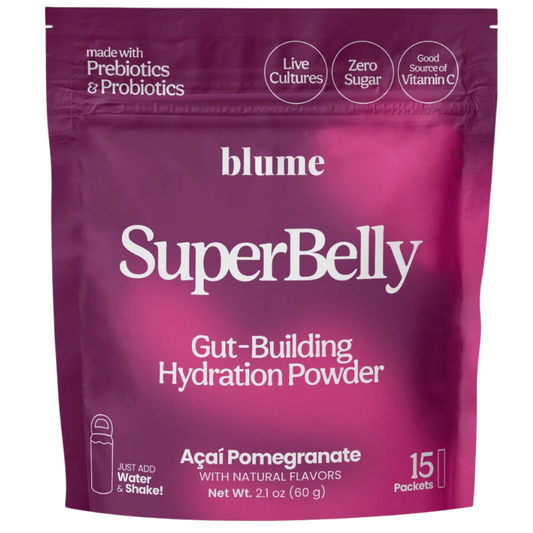 Blume Acai Pomegranate Gut-B Powder 15 Packs