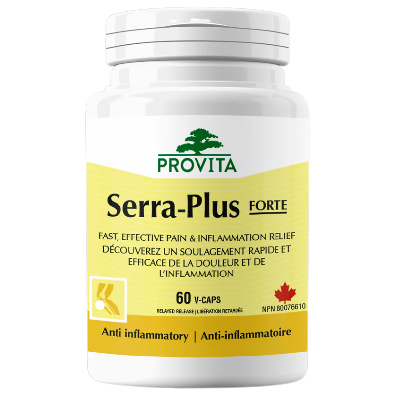 Provita Serra Plus 120,000 SU 60 Capsules